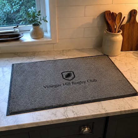 Branded entrance carpets for venues