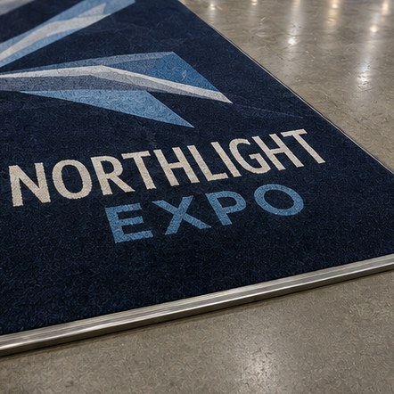 Customized carpets for exhibitions and events